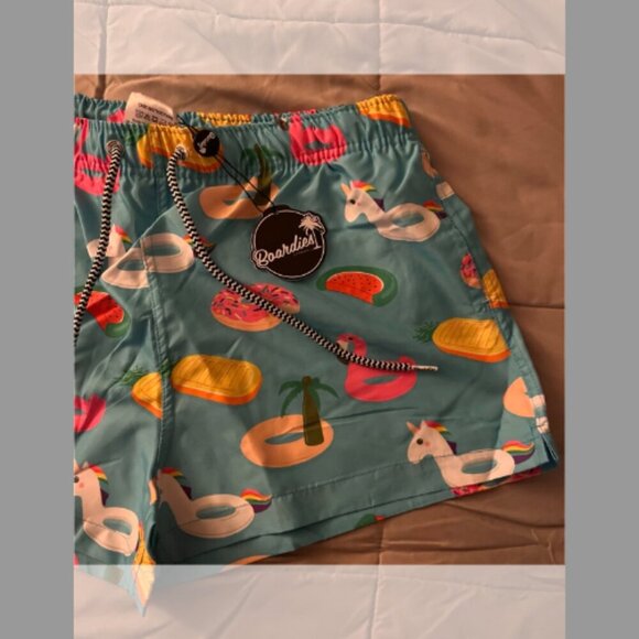 Women's Boardies Print Swim Shorts - Picture 4 of 5